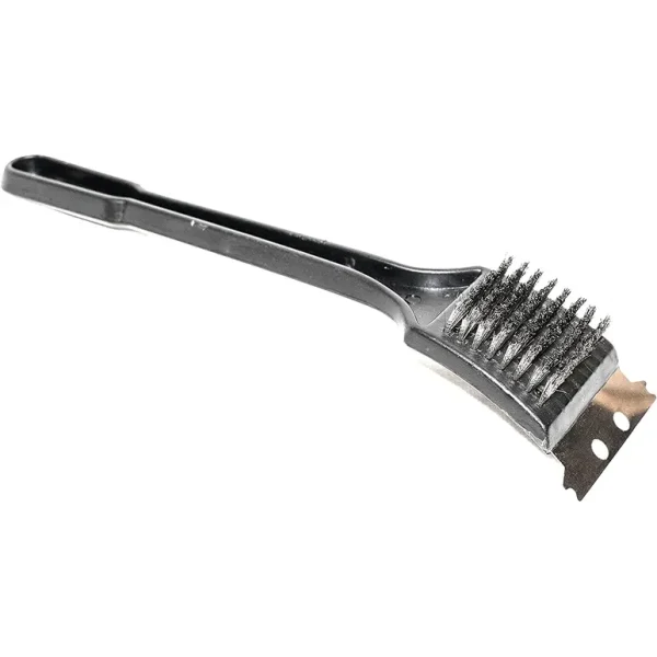 BLAZE BUDDY BBQ WIRE CLEANING BRUSH WITH STAINLESS STEEL SCRAPER