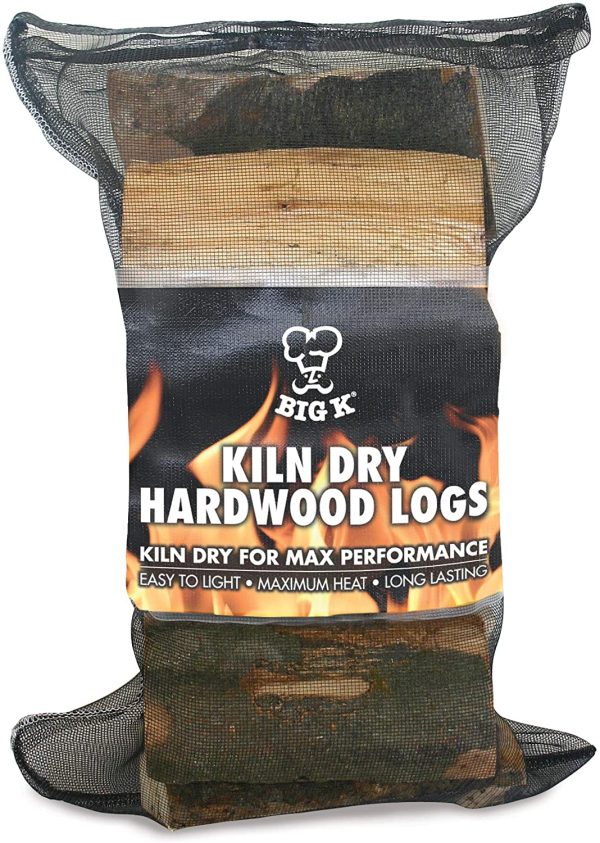 BIG K KILN DRY HARDWOOD LOGS FSC GROWN IN UK