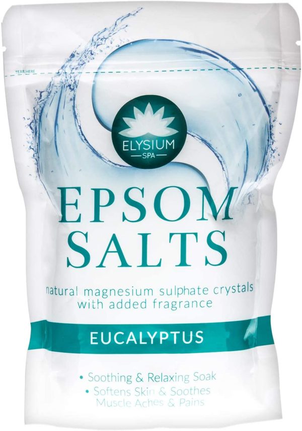 ELYSIUM SPA NATURAL EUCALYPTUS EPSOM SALTS 450GM