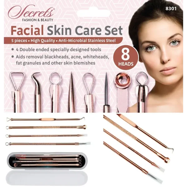 SECRETS FACIAL SKIN CARE SET 8 PCS