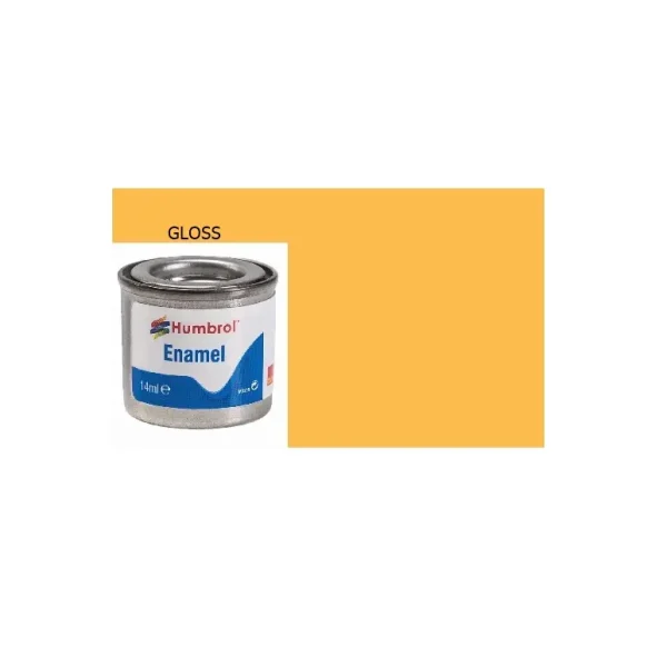 HUMBROL NO.7 LIGHT BLUFF GLOSS FINISH ENAMEL PAINT 14ML AA0076