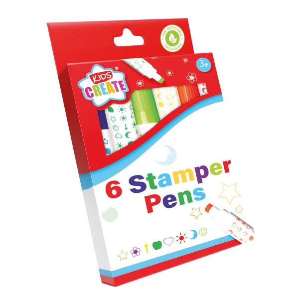 KIDS CREATE STAMPER PENS PACK OF 5