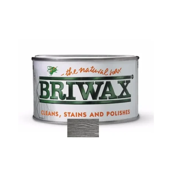 BRIWAX ORIGINAL WAX POLISH 400G - SILVER GREY