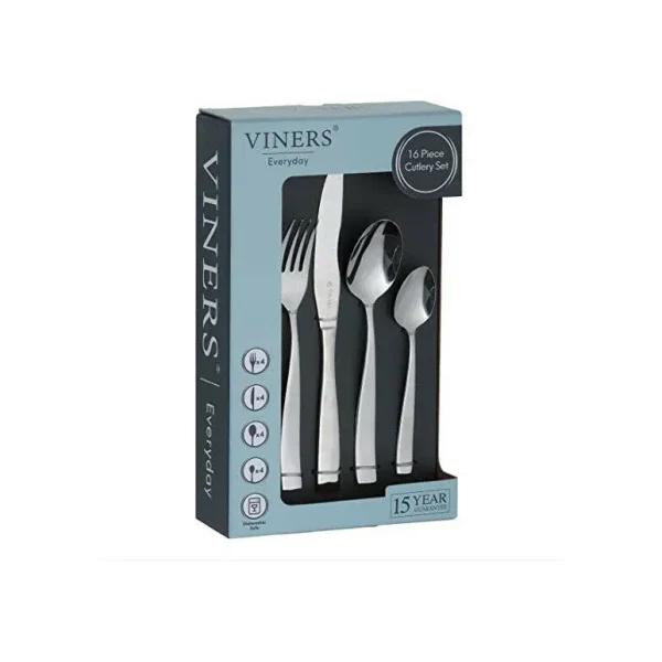 VINERS EVERYDAY PURITY 16 PIECE CUTLERY SET GBOX