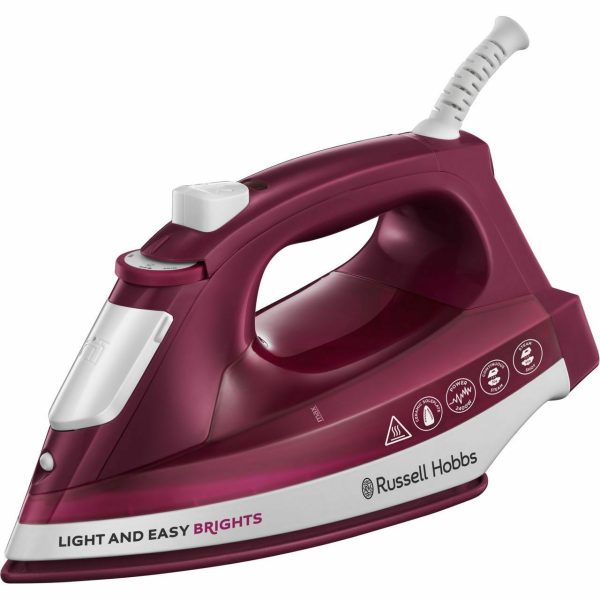 RUSSELL HOBBS 24820 LIGHT & EASY BRIGHTS IRON 2400 WATT MULBERRY