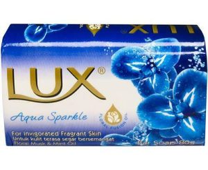 LUX AQUA SPARKLE SOAP 80GM PACK OF 3