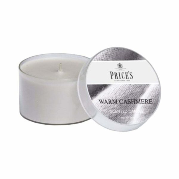 PRICES WARM CASHMERE SCENTED CANDEL IN TIN