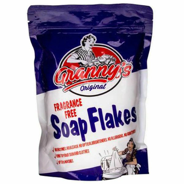 SOAP FLAKES GRANNY'S ORIGINAL FRAGRANCE FREE 425G BAG