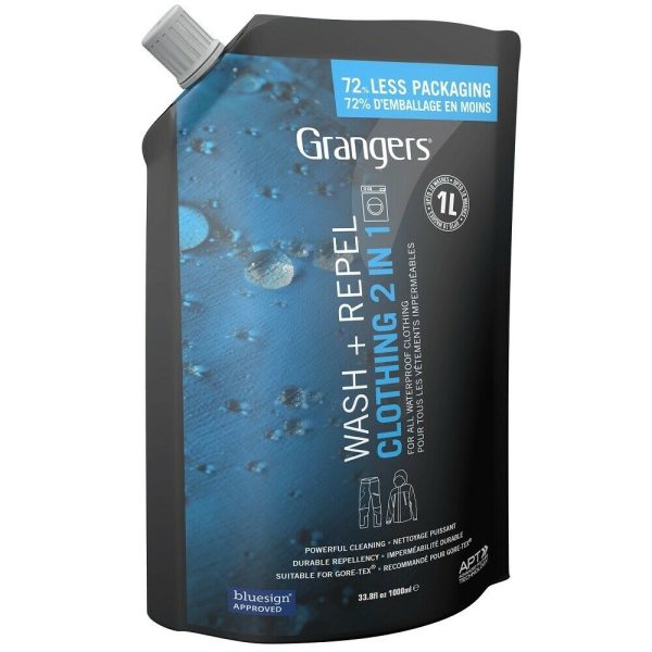 GRANGERS POUCH WASH & REPEL CLOTHING 2 IN 1 1 LITRE