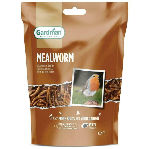 GARDMAN MEALWORM POUCH FOR BIRDS