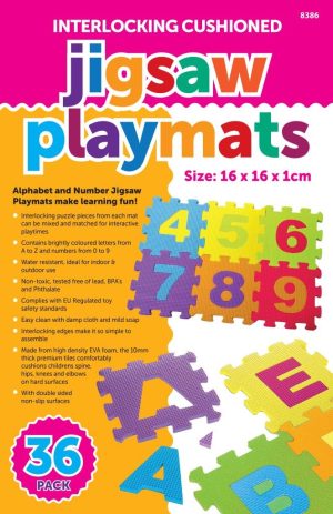 36 PIECES JIGSAW PLAY MAT
