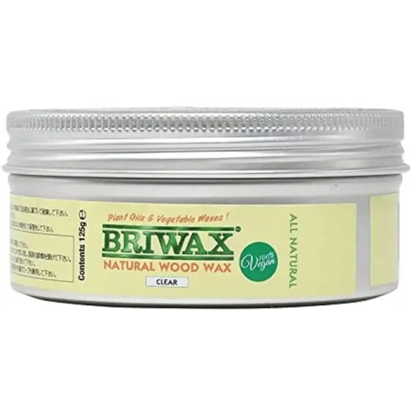 BRIWAX BWNWX125 NATURAL WOOD WAX 125 ML CLEAR