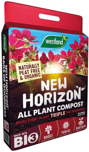 WESTLAND NEW HORIZON ALL PLANT COMPOST POUCH 10L