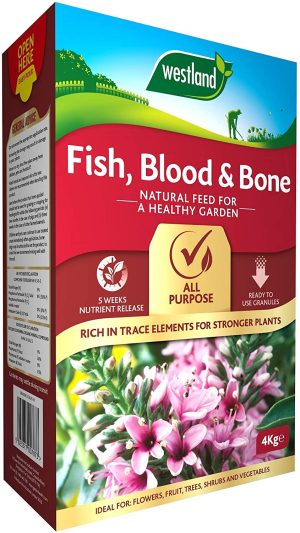 WESTLAND FISH BLOOD AND BONE ALL PURPOSE PLANT FOOD 4KG