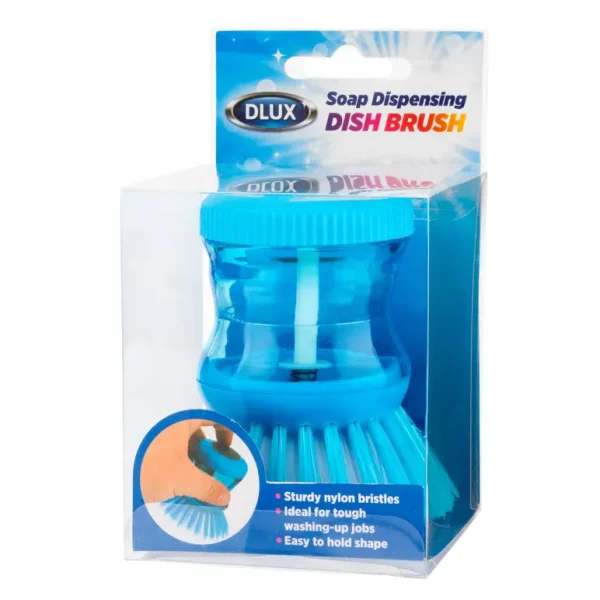 DLUX SOAP DISPENSING DISH BRUSH