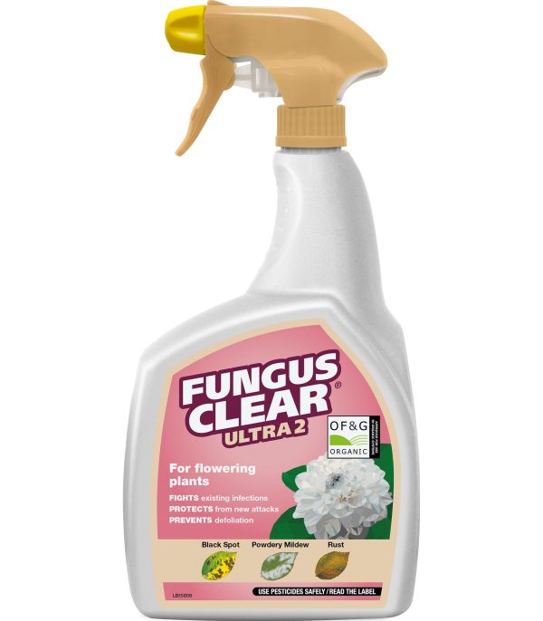 FUNGUS CLEAR ULTRA 2 FOR FLOWERING PLANTS 800ML