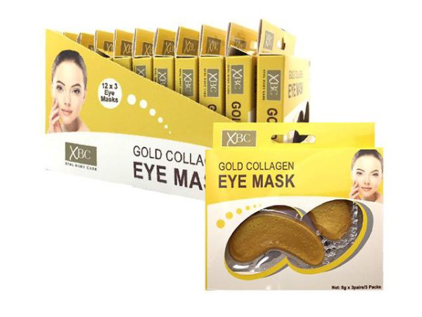 XBC GOLD COLLAGEN EYE MASK PACK OF 3