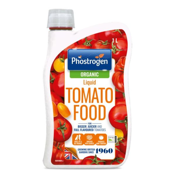 PHOSTROGEN ORGANIC LIQUID TOMATO FOOD 1 LITRE