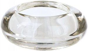 GLASS CANDLE HOLDER FOR TEALIGHTS
