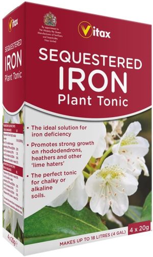 VITAX SEQUESTERED IRON PLANT TONIC 4 X 20GM