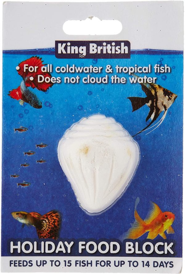 KING BRITISH HOLIDAY FISH FOOD BLOCK