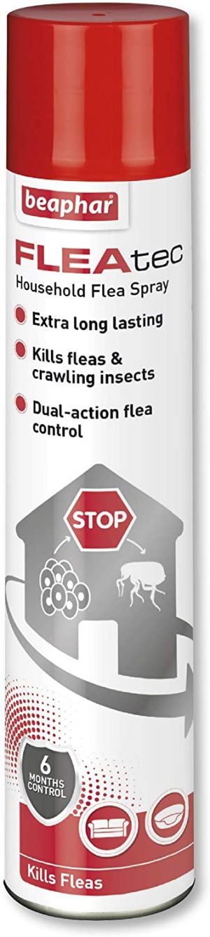 BEAPHAR FLEATEC HOUSEHOLD FLEA SPRAY 600ML
