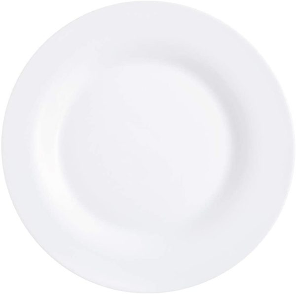 12 X LUMINARC VIDRIS DINNER PLATE 25CM