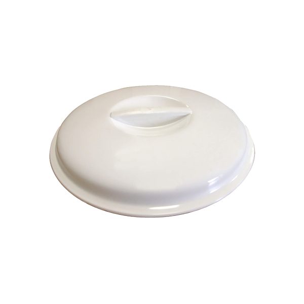 LUCY 10 LITRE (2 GALLON) BUCKET LID - WHITE