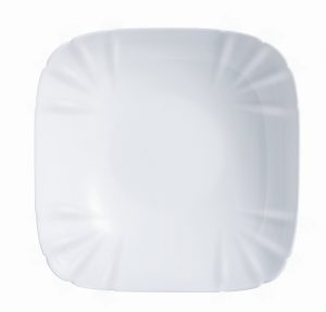 LUMINARC LOTUSIA WHITE SALAD BOWL 25CM