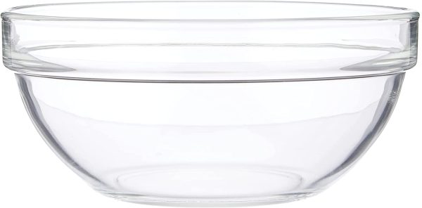 LUMINARC GLASS STACKING BOWL 23CM / 9 INCH