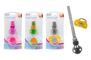 FIRST STEPS BABY SOOTHERS WITH HOLDER