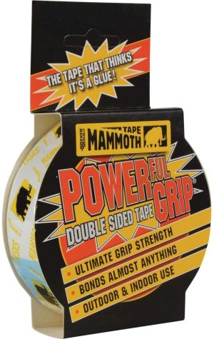 EVERBUILD MAMMOTH POWERGRIP DOUBLE SIDED TAPE 12MM X 2.5M