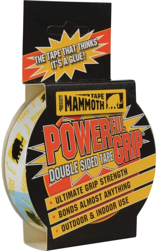 EVERBUILD MAMMOTH POWERGRIP DOUBLE SIDED TAPE 25MM X 2.5M