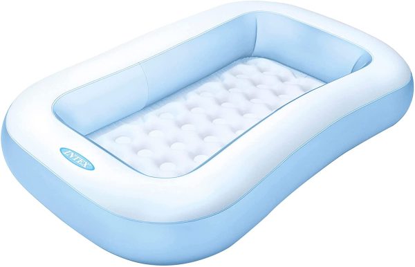 INTEX 57403NP SOFT RECTANGULAR BABY POOL 65.5" X 39.5" X 10"