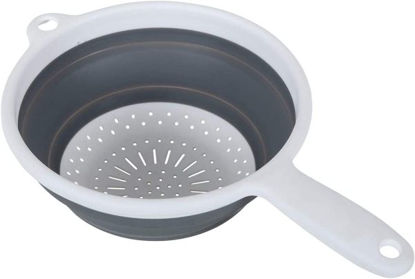 ADDIS POP & STORE LARGE COLLAPSIBLE COLANDER WITH HANDLE 9.5"