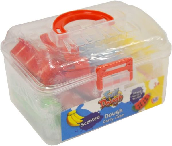 FUN DOUGH SCENTED DOUGH SET WITH CARRY CASE