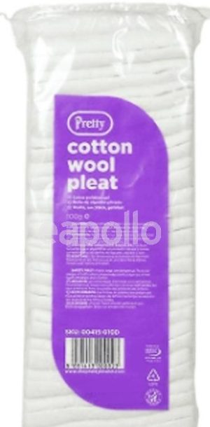 PRETTY COTTON WOOL PLEAT 50G