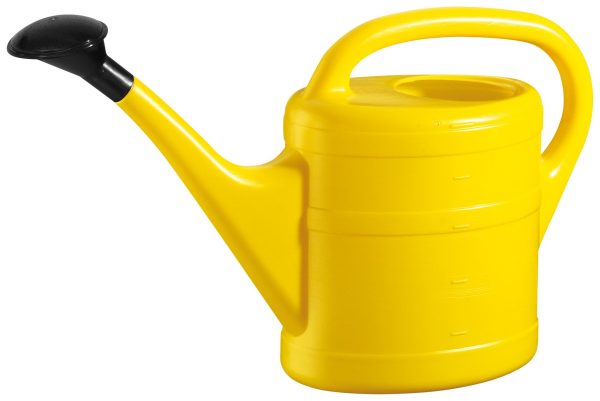 GELI PLASTIC WATERING CAN 10L - YELLOW