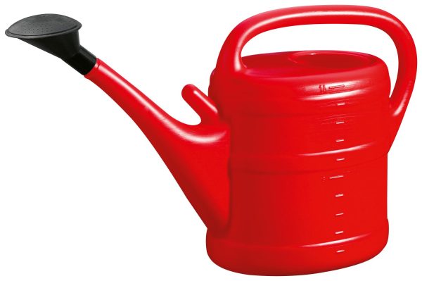 GELI PLASTIC WATERING CAN 10L - RED