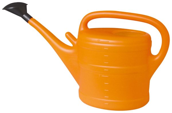 GELI PLASTIC WATERING CAN 10L - ORANGE