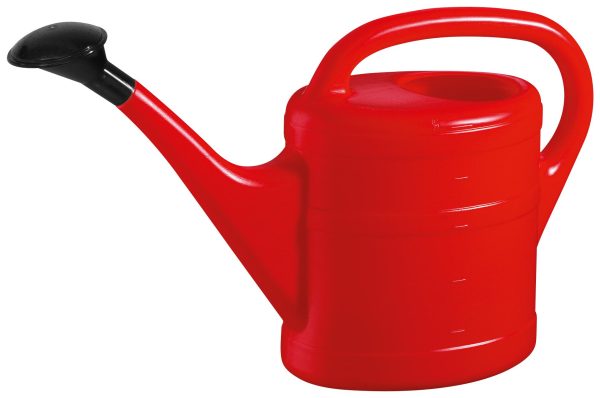 GELI PLASTIC WATERING CAN 5L - RED