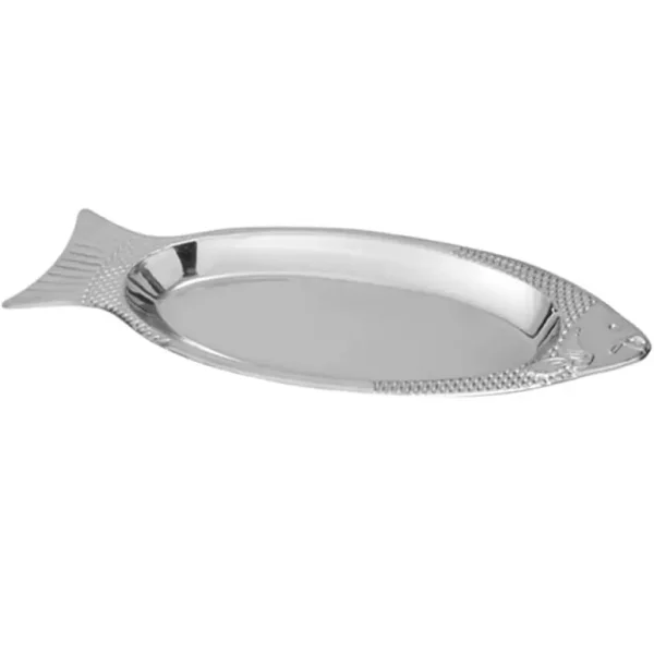 MASTER COOK FISH SHAPE SERVING PLATTER / TRAY 34CM