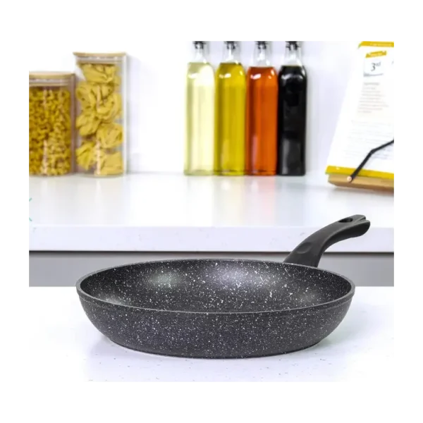 BLACKMOOR NON STICK FRYING PAN 28CM - BLACK