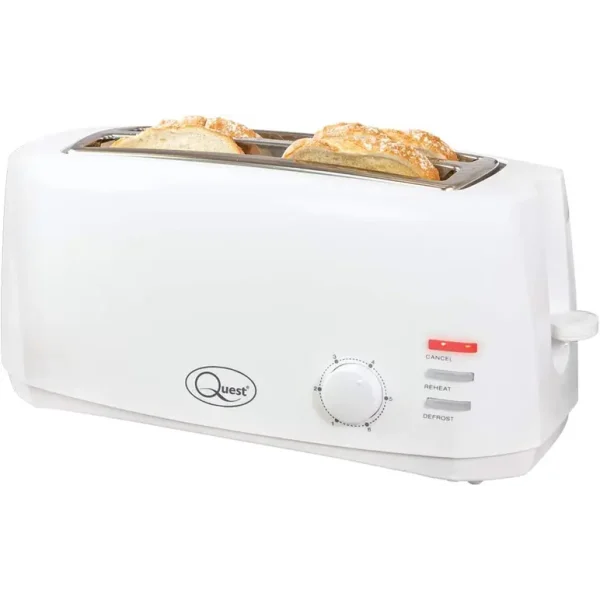 QUEST EXTRA WIDE 4 SLICE COOL TOUCH TOASTER