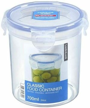 LOKC & LOCK CLASSIC ROUND STORAGE CONTAINER 700ML