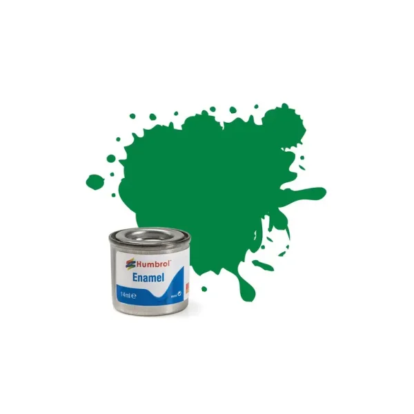 HUMBROL ENAMEL PAINT NO. 2 14ML - EMERALD GREEN