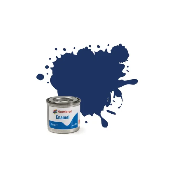 HUMBROL ENAMEL PAINT NO. 15 14ML - MIDNIGHT BLUE