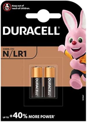 DURACELL MN9100 LR1 N MICRO ALKALINE CELL BATTERY PACK OF 2