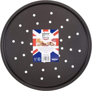 WHAM NON-STICK PIZZA TRAY SILVER/GRAPHITE 12 INCH / 33 X 33 X 1.5 CM