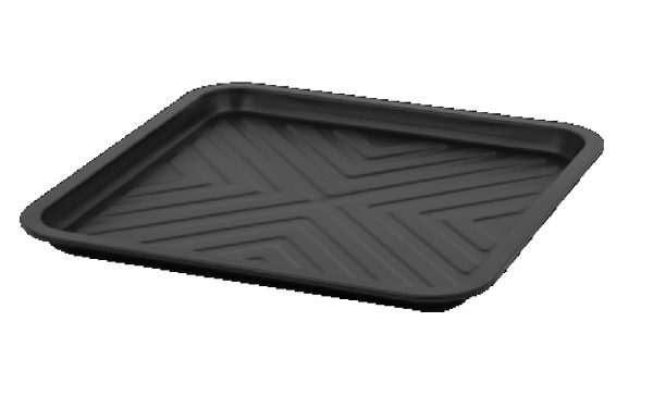 WHATMORE ESSENTIALS BLACK GRIDDLE TRAY 31.5 X 1.5 (32 CM)